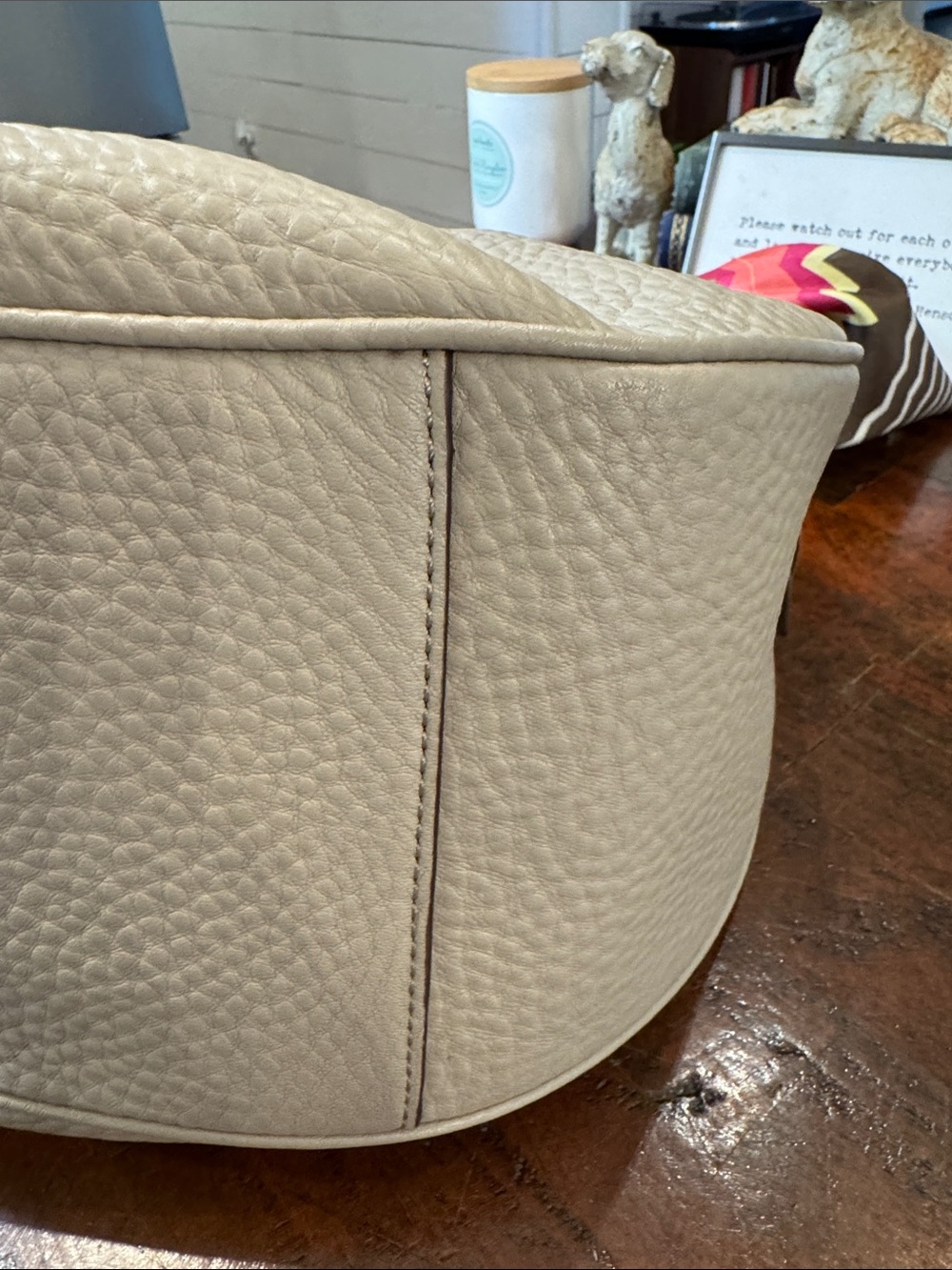 Diane von Furstenberg (DVF) "Sutra" Hobo Bag in taupe - Picture 10 of 16